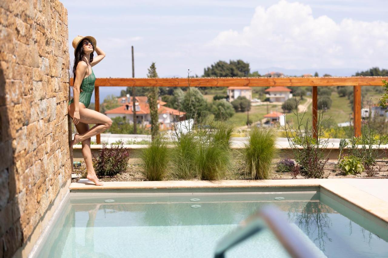 Pnoes Luxury Suites Paliouri Extérieur photo