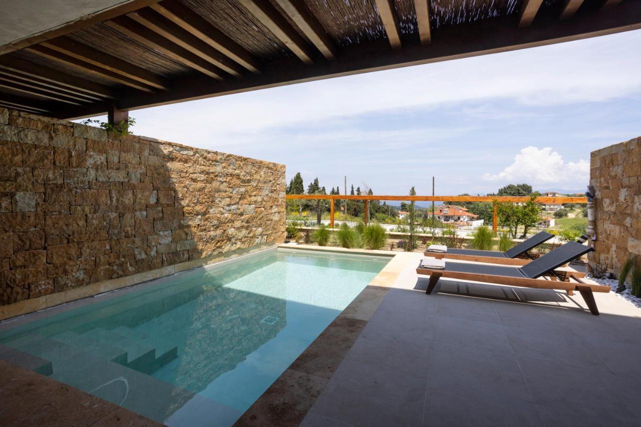 Pnoes Luxury Suites Paliouri Extérieur photo